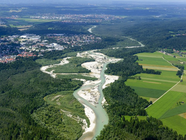 Isarauen bei Geretsried, © Lippert